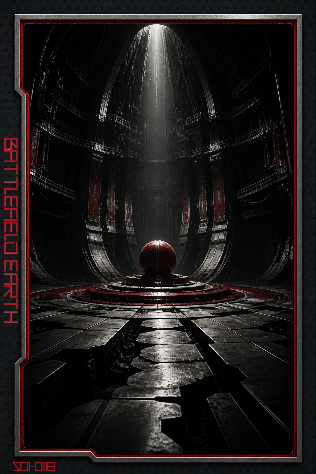 Collectible card for Battlefield Earth