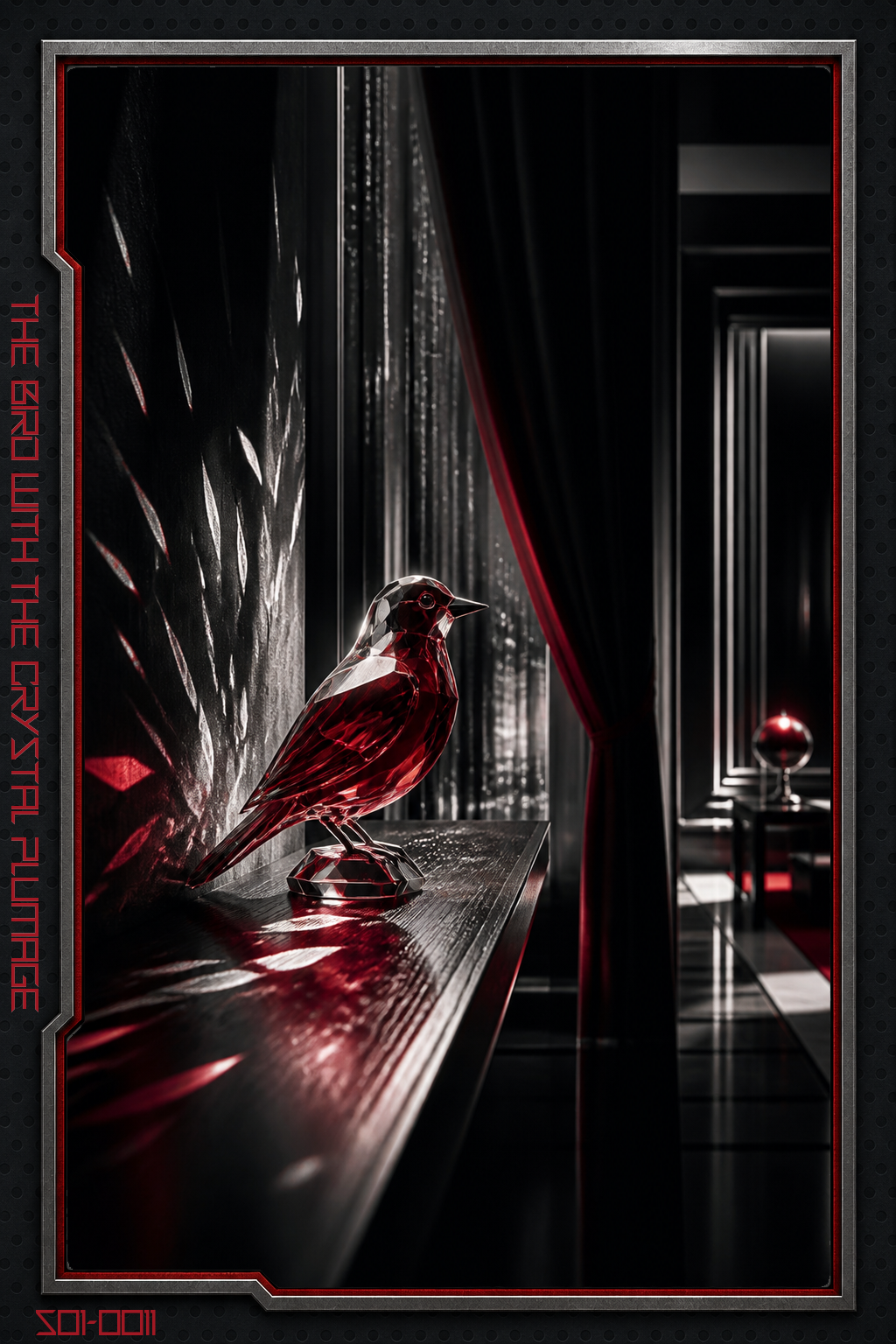 The Bird with the Crystal Plumage – Front