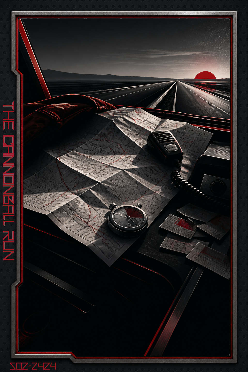 The Cannonball Run – Front
